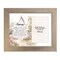 Always Bereavement Photo Frame Wood Plaque with Easel and Hook Wall Tabletop Art - 10 inches x 12 inches - Hold 4x6 Photo